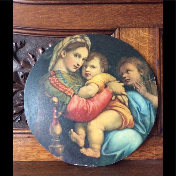 Italian Masterpiece: Madonna Della Seggiola. - Picture 1 of 11